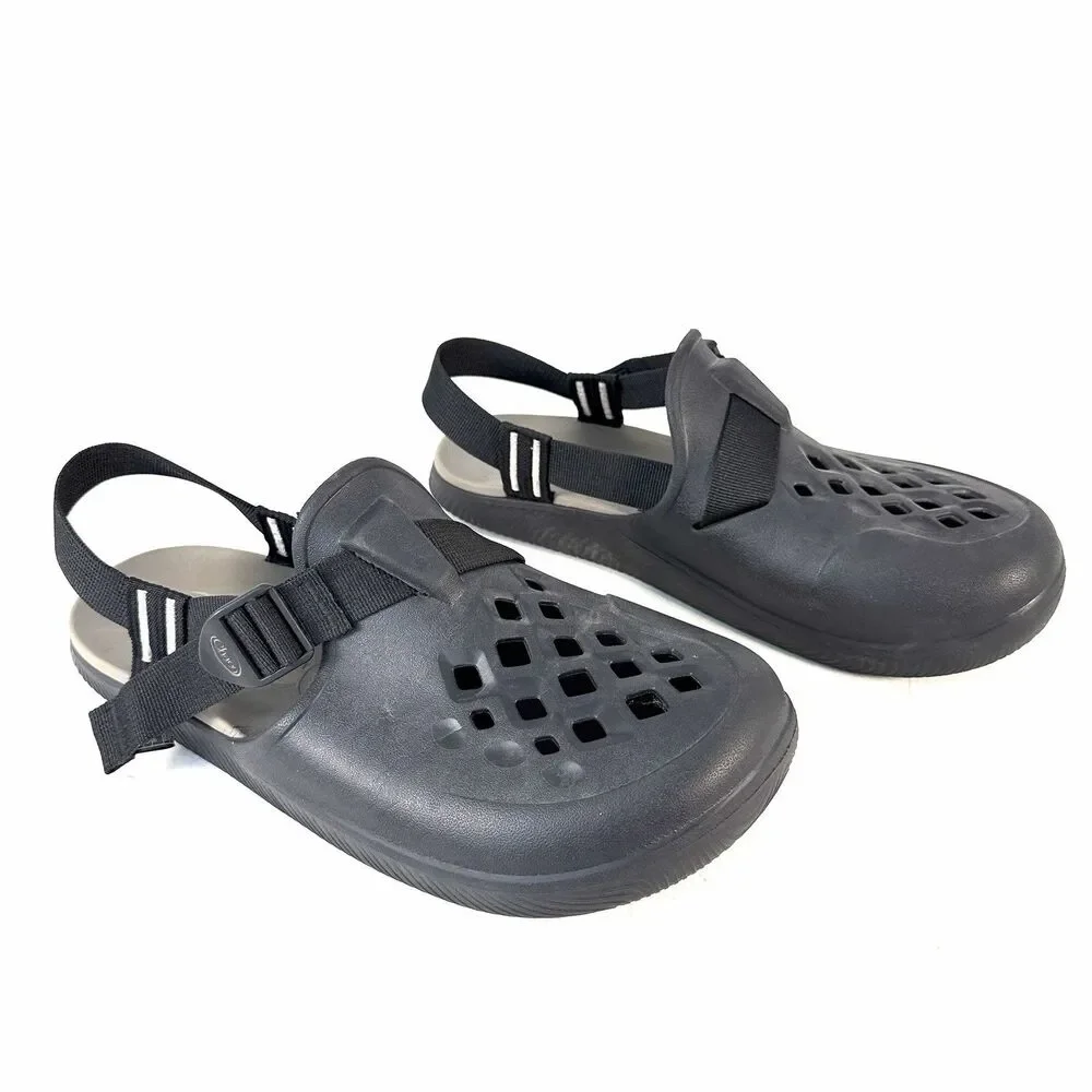 Chaco Chillos Clog Sz 12 M EU 45 Men's Closed Toe Casual Sandals Black JCH108547